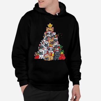 French Bulldog Christmas Tree Dog Santa Xmas Gifts Boys Kids Sweatshirt Hoodie | Crazezy DE