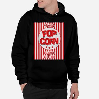 Fresh Popcorn Carnival Costume Cinema Funny Vintage Popcorn Hoodie | Crazezy DE
