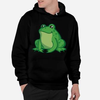 Frogs Make Me Happy You Not So Much Funny Frog Gift Hoodie | Crazezy
