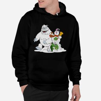 Frosty Bumble And Sam The Snowmen Hoodie - Monsterry AU