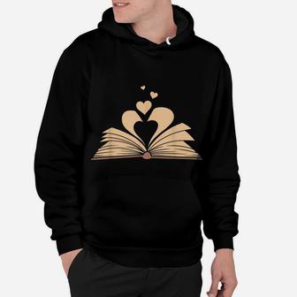 Funny Book Lover Design Men Women Kids Bookworm Librarian Hoodie | Crazezy