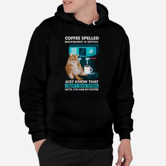 Funny Cat Espresso Machine And Cup For Barista Coffee Lovers Hoodie | Crazezy