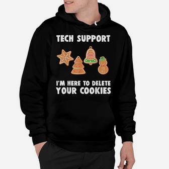 Funny Christmas Tech Support Shirt Computer Programmer Hoodie | Crazezy