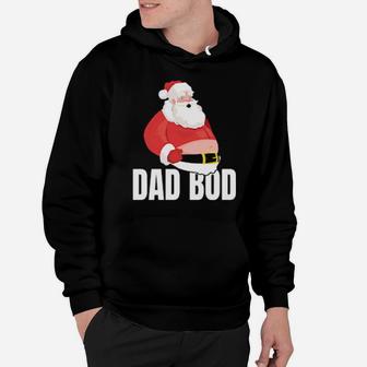 Funny Dad Bod Santa Hoodie - Monsterry CA