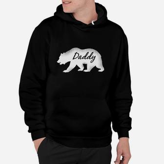 Funny Daddy Bear Graphic Great Gift Hoodie | Crazezy
