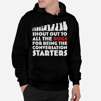 Funny Dog Graphic For Men Women Dog Walkers & Puppy Trainers Hoodie | Crazezy