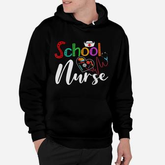 Funny Elementary And Middle School Nurse My Job Is Nursing Hoodie | Crazezy