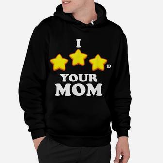 Funny Gaming I Three Starred Your Mom Hoodie | Crazezy