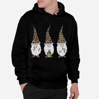 Funny Gnome Tee - Cute Vintage Gnomes Leopard Christmas Hoodie | Crazezy UK