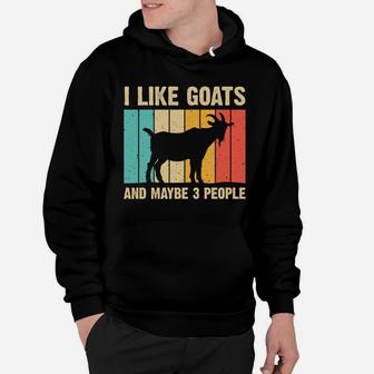 Funny Goat Art For Men Women Kids Farming Goat Lover Stuff Sweatshirt Hoodie | Crazezy