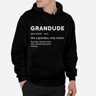 Funny Grandfather Grandpa Grandude Cool Birthdaygift Grandpa Hoodie | Crazezy DE