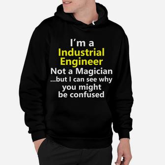Funny Industrial Engineer Job Title Career Engineering Gift Hoodie | Crazezy CA