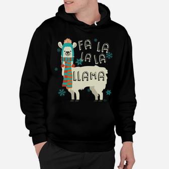 Funny Llama Christmas Alpaca Lover Gift Hoodie | Crazezy UK