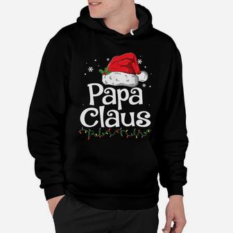 Funny Papa Claus Christmas Pajamas Santa Gift Hoodie | Crazezy