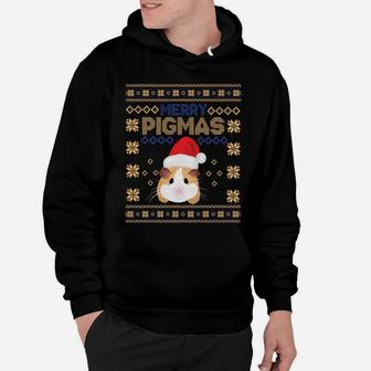 Funny Pigmas Guinea Pig Ugly Christmas Sweaters Sweatshirt Hoodie | Crazezy UK
