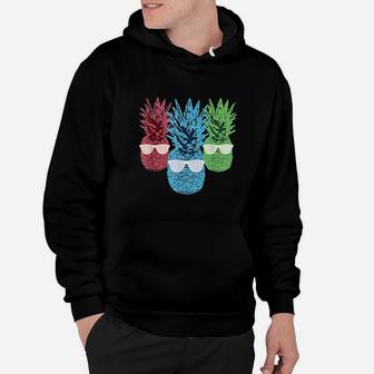 Funny Pineapple Pineapples Summer Sunglass Hoodie - Thegiftio UK