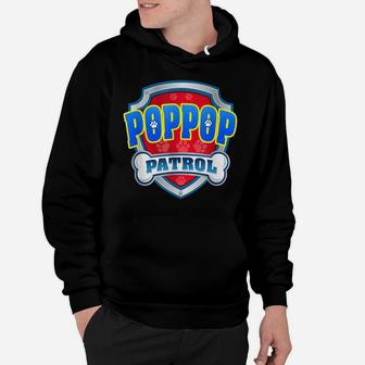 Funny Poppop Patrol - Dog Mom, Dad For Men Women Hoodie | Crazezy