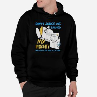 Funny Postal Worker Mail Carrier Courier Hoodie - Thegiftio UK