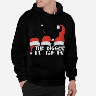 Funny Santa Hat The More I Play With It, The Bigger It Gets Sweatshirt Hoodie | Crazezy AU