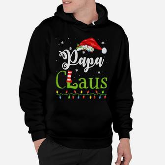 Funny Santa Papa Claus Christmas Matching Family Sweatshirt Hoodie | Crazezy