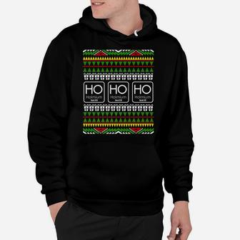 Funny Science Holmium Ugly Christmas Sweater Gifts Hoodie | Crazezy