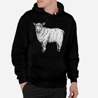 Funny Sheep Design I Know You Herd Me Sheep Lovers Hoodie | Crazezy CA