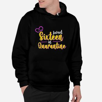 Funny Sweet Sixteen In 16Th Birthday Hoodie | Crazezy CA