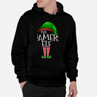 Gamer Elf Family Matching Group Christmas Gift Video Game Hoodie | Crazezy