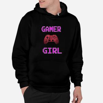 Gamer Girl Video Games Gaming Hoodie | Crazezy
