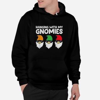 Garden Gnomes Hanging With My Gnomies Hoodie - Thegiftio UK