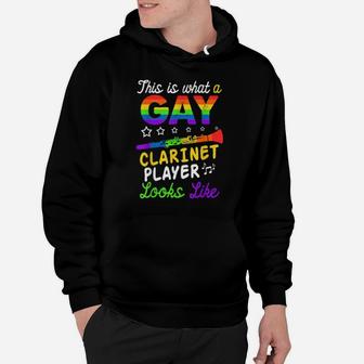 Gay Clarinet Instrument Player I Lgbt Hoodie - Monsterry