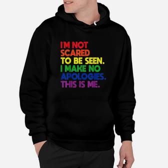 Gay Saying Rainbow Pride Flag Lgbtq Inspirational Lgbt Gift Hoodie | Crazezy CA