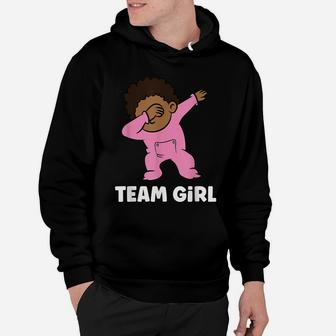 Gender Reveal Baby Shower Team Girl Hoodie | Crazezy AU