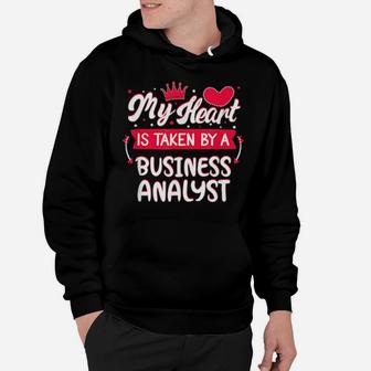Gift Business Analyst Valentines Day Hoodie - Monsterry