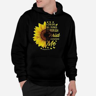 Gifts Women Sunflower Hoodie | Crazezy
