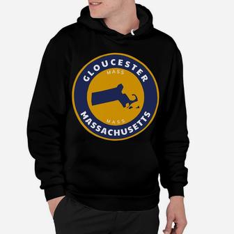 Gloucester Massachusetts Ma Mass State Pride Badge Souvenir Sweatshirt Hoodie | Crazezy UK