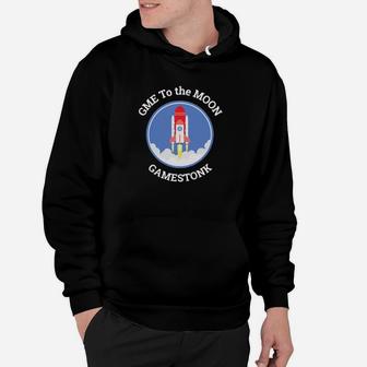 Gme To The Moon Gamestonk Hoodie - Monsterry