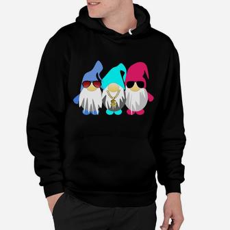 Gnome Hoodie Gnome Gift Chillin With My Gnomies Mythical Hoodie | Crazezy CA