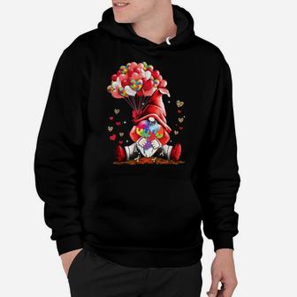 Gnome Puzzles Balloon Heart Autism Awareness Valentine Gifts Hoodie | Crazezy AU