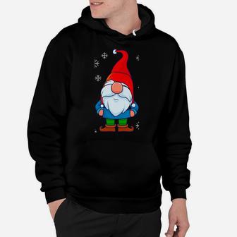 God Jul, Swedish Tomte Gnome, Scandinavian Merry Christmas Hoodie | Crazezy UK