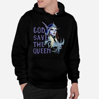 God Save The Queen Hoodie - Monsterry AU
