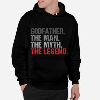 Godfather The Man The Myth The Legend Father's Day Hoodie | Crazezy DE
