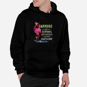 Grammingo Like A Normal Grandma Only More Awesome Costume Hoodie | Crazezy