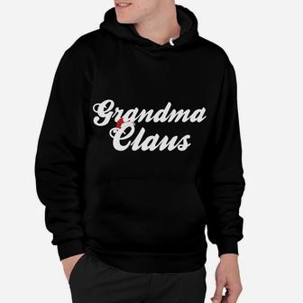 Grandma Claus Santa Christmas Gift Matching Family Couple Sweatshirt Hoodie | Crazezy UK
