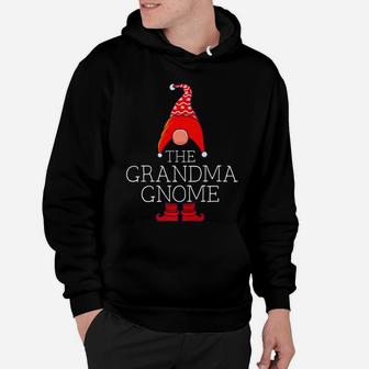 Grandma Gnome Family Matching Group Christmas Outfits Xmas Hoodie | Crazezy
