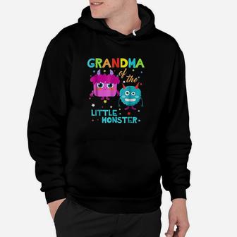 Grandma Of The Little Monster Hoodie | Crazezy UK