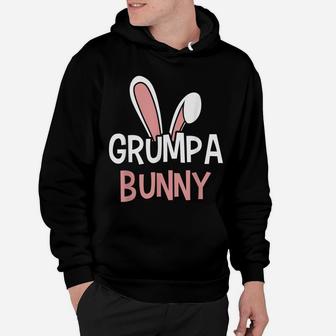 Grumpa Bunny Matching Family Grandpa Easter Day Hoodie | Crazezy UK