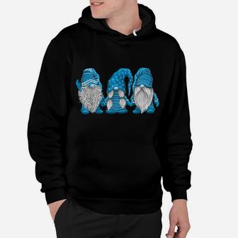 Hanging With Blue Gnomies Santa Gnome Christmas Costume Hoodie | Crazezy UK