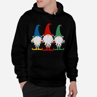 Hanging With My Gnomies Nordic Santa Gnome Funny Christmas Hoodie | Crazezy AU
