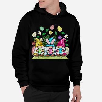 Happy Easter Gnomes Egg Hunting Gift For Men Womens Kids Hoodie | Crazezy